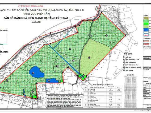 Nội dung bản đồ hiện trạng sử dụng đất